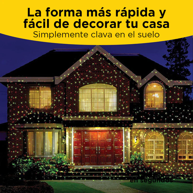 ÚLTIMAS UNIDADES! BLACK FRIDAY PROYECTOR NAVIDEÑO LASER LED 16 FIGURAS