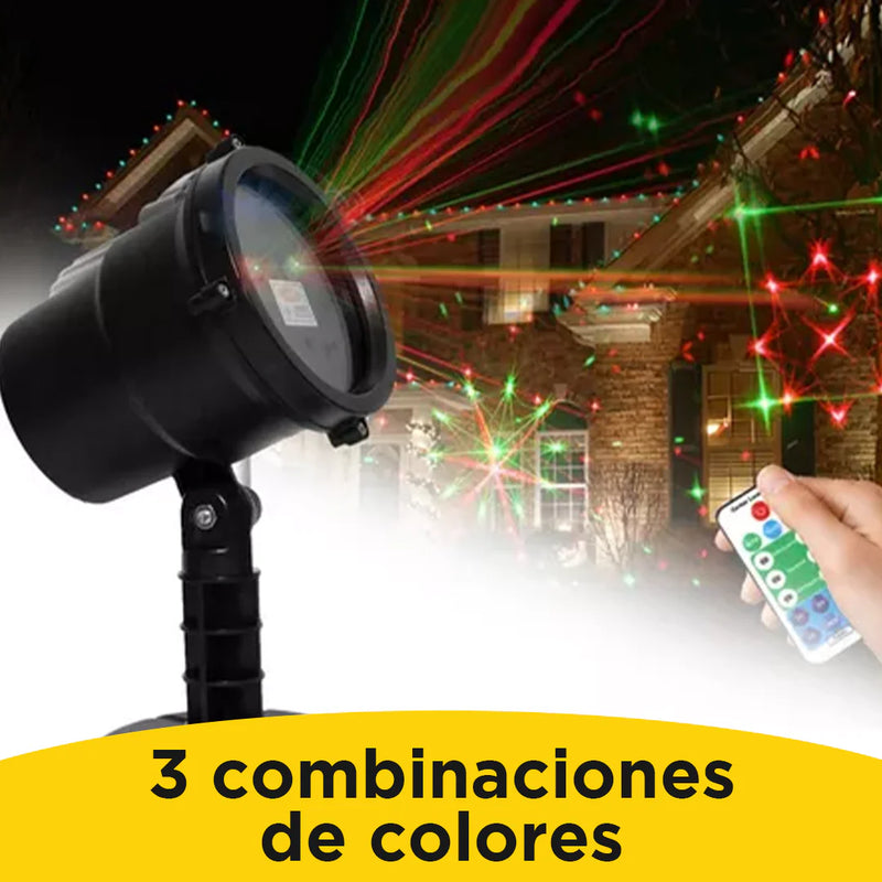 ÚLTIMAS UNIDADES! BLACK FRIDAY PROYECTOR NAVIDEÑO LASER LED 16 FIGURAS