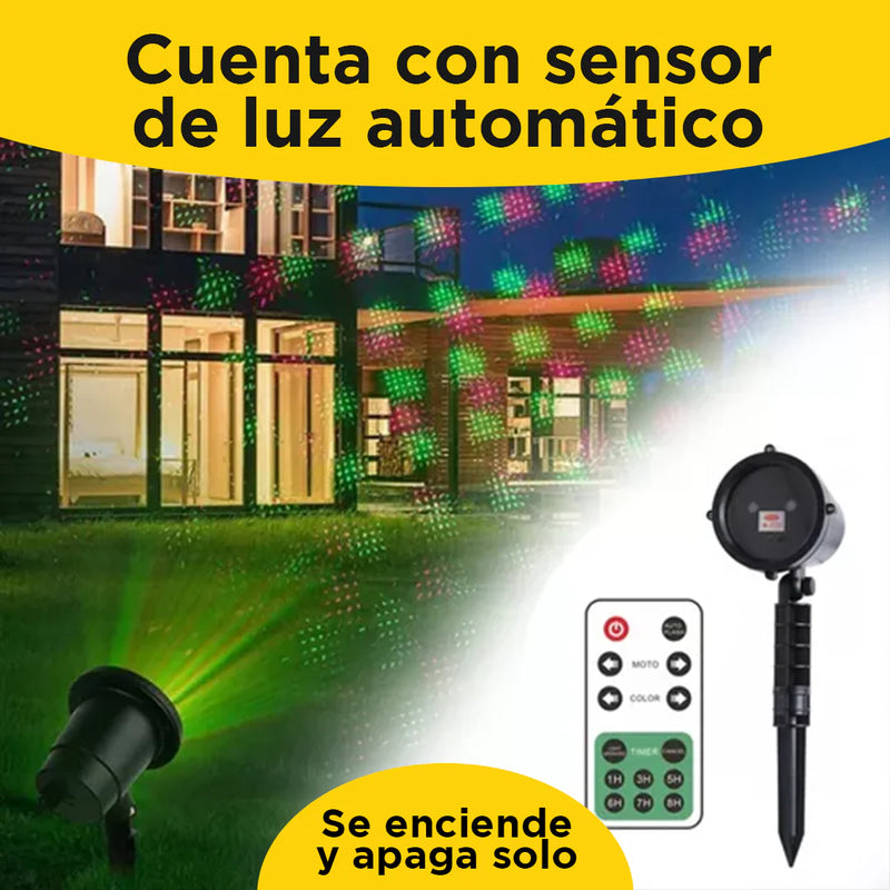 ÚLTIMAS UNIDADES! BLACK FRIDAY PROYECTOR NAVIDEÑO LASER LED 16 FIGURAS